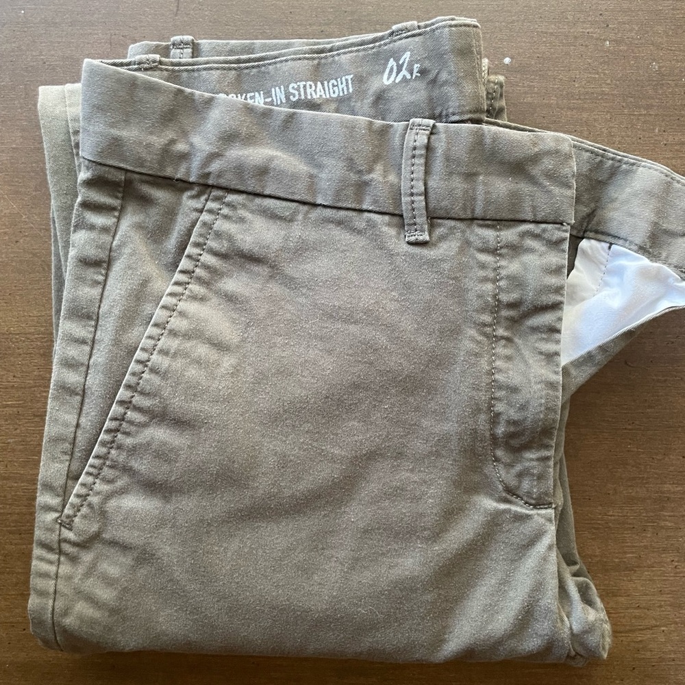 GAP Broken-In Straight Khakis